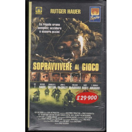 Sopravvivere Al Gioco VHS Ernest Dickerson Univideo - 1051202 Sigillato