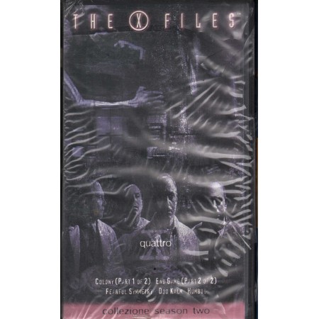 The X-Files Season Two Volume Quattro VHS Kim Manners Univideo - 0480SA Sigillato