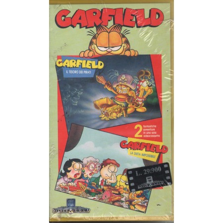 Garfield: Il Tesoro Dei Pirati, La Dieta Impossibile VHS Univideo - 284315 Sigillato