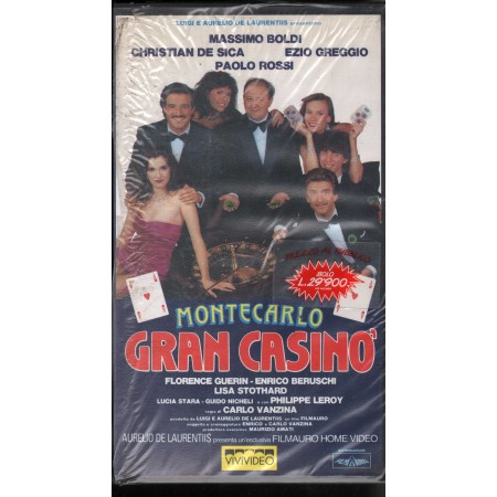 Montecarlo Gran Casino' VHS Carlo Vanzina Univideo - 51126 Sigillato