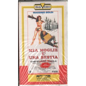 Mia Moglie E' Una Bestia VHS Castellano, Pipolo Univideo - DGVS010030 Sigillato Mia Moglie E' Una Bestia VHS Castellano, Pipolo Univideo - DGVS010030 Sigillato