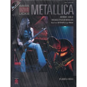 Metallica - Bass Legendary Licks Libro - Spartito Nuovo Metallica - Bass Legendary Licks Libro - Spartito Nuovo