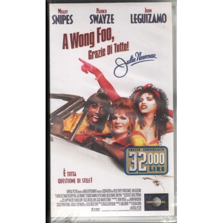 A Wong Foo: Grazie Di Tutto VHS Beeban Kidron Univideo - UVS70593 Sigillato