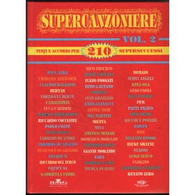 Supercanzoniere Vol.2 Libro - Spartito Vari Nuovo Supercanzoniere Vol.2 Libro - Spartito Vari Nuovo