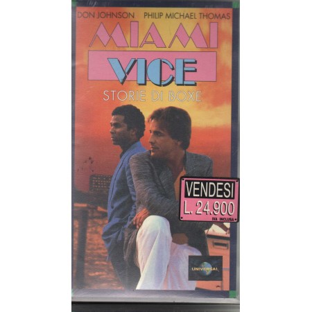 Miami Vice: Storie Di Boxe VHS Richard Compton Univideo - UVS70185 Sigillato