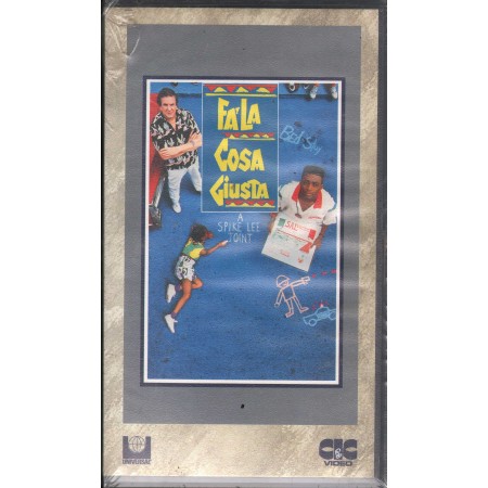 Fa' La Cosa Giusta VHS Spike Lee Univideo - UVS70092 Sigillato