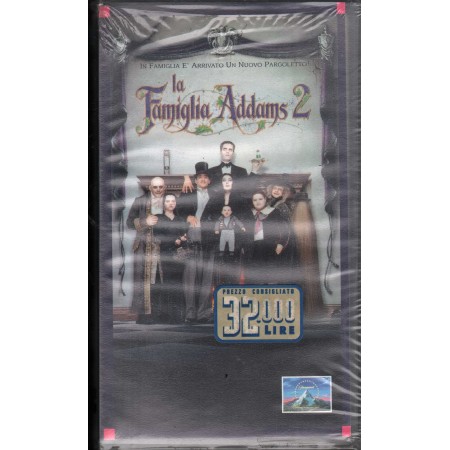 La Famiglia Addams VHS Barry Sonnenfeld Univideo - UVS70123 Sigillato