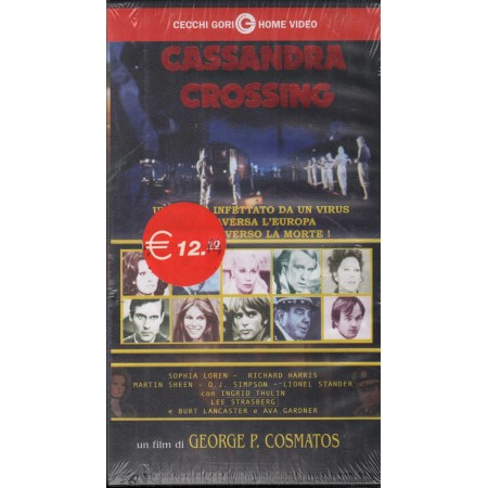 Crassanda Crossing VHS George Pan Cosmatos Univideo - PSC3527 Sigillato