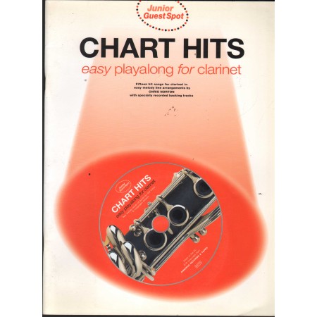 Chart Hits: Junior Guest Spot For Clarinet Libro - Spartito Nuovo