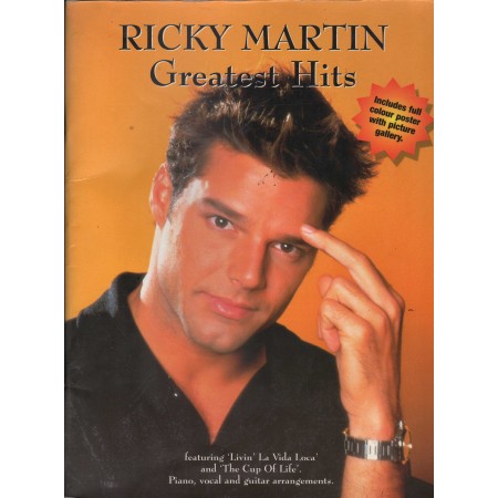 Ricky Martin: Greatest Hits Libro - Spartito Nuovo