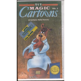 Magic Cartoons Vol. 3 - Avventura Nella Foresta VHS Univideo - PIV51013 Sigillato Magic Cartoons Vol. 3 - Avventura Nella Foresta VHS Univideo - PIV51013 Sigillato