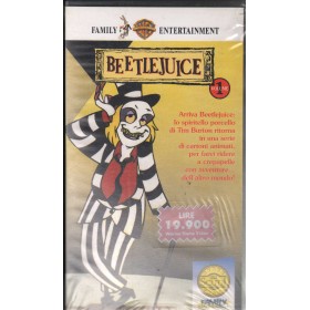 Beetlejuice Vol. 1 VHS Robin Budd Univideo - PIV11940 Sigillato Beetlejuice Vol. 1 VHS Robin Budd Univideo - PIV11940 Sigillato