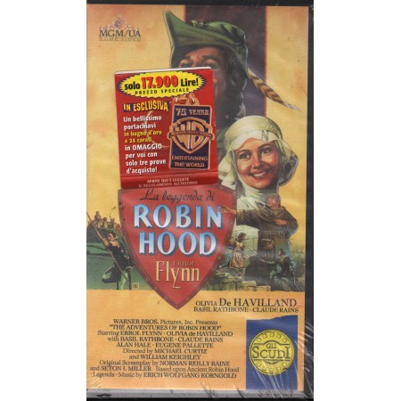 La Leggenda Di Robin Hood VHS Curtiz, Keighley Univideo - PIV99234 Sigillato