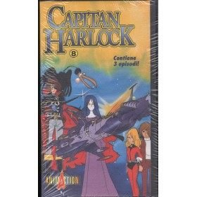 Capitan Harlock 8 VHS Matsumoto Univideo - 1472005 Sigillato Capitan Harlock 8 VHS Matsumoto Univideo - 1472005 Sigillato