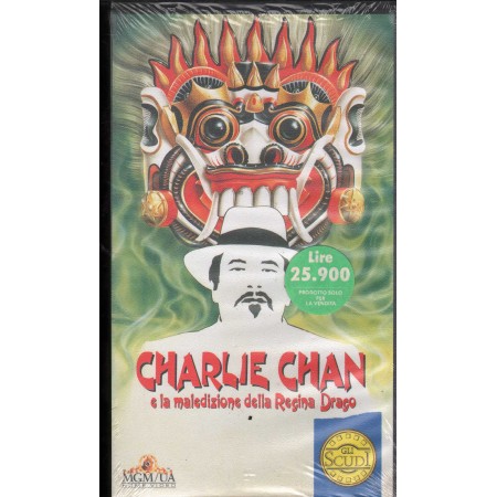 Charlie Chan E La Maledizione Della Regina Drago VHS Clive Donner Sigillato