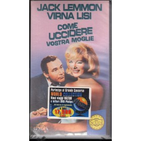 Come Uccidere Vostra Moglie VHS Richard Quine Univideo - PIV99438 Sigillato Come Uccidere Vostra Moglie VHS Richard Quine Univideo - PIV99438 Sigillato