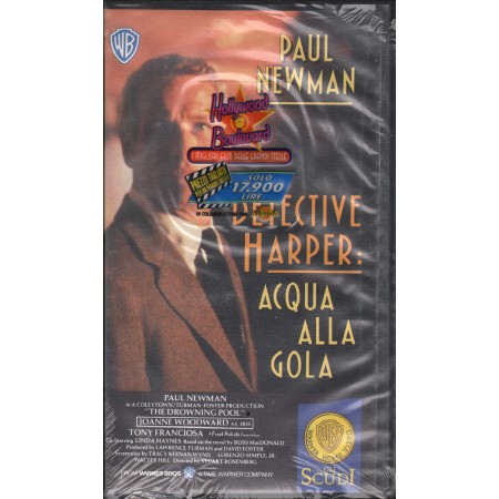 Detective Harper - Acqua Alla Gola VHS Stuart Rosenberg Univideo - PIV11371 Sigillato