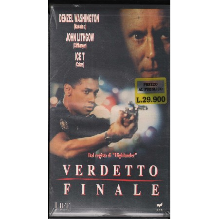 Verdetto Finale VHS Russell Mulcahy Univideo - 21191 Sigillato