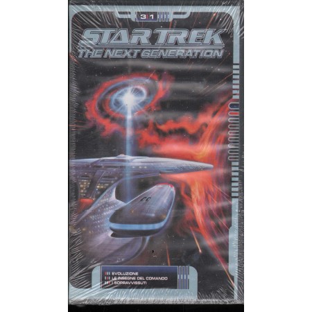 Star Trek Next Ge. Season 3.1 VHS Winrich Kolbe Univideo PVS70727 Sigillato