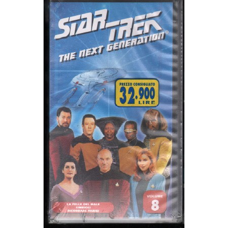 Star Trek The Next Ge. Vol. 8 VHS Joseph Scanlan Univideo - PVS70668 Sigillato