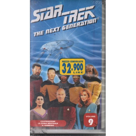 Star Trek The Next Generation Vol. 9 VHS Joseph Scanlan Univideo - PVS70668 Sigillato