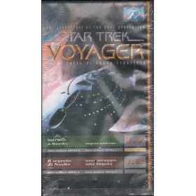 Star Trek: Voyager Stag. 1 Vol. 7 E 8 VHS Various Univideo - PVS70702 Sigillato Star Trek: Voyager Stag. 1 Vol. 7 E 8 VHS Various Univideo - PVS70702 Sigillato