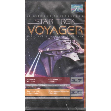 Star Trek Voyager 2.7 - 2.8 VHS Various Univideo - PVS70702 Sigillato