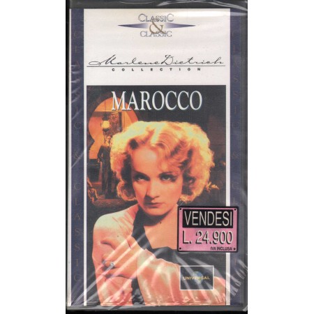 Marocco VHS Josef Von Sternberg Univideo - UVS70396 Sigillato