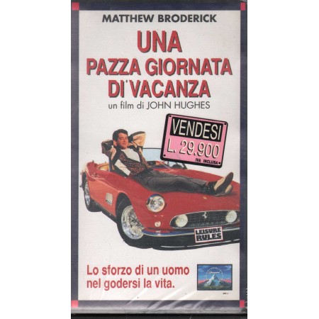 Una Pazza Giornata Di Vacanza VHS John Hughes Univideo - PVS70376 Sigillato