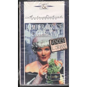 L'Imperatrice Caterina VHS Josef Von Sternberg Univideo - UVS70383 Sigillato L'Imperatrice Caterina VHS Josef Von Sternberg Univideo - UVS70383 Sigillato