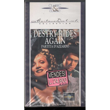 Destry Rides Again VHS George Marshall Univideo - UVS70399 Sigillato