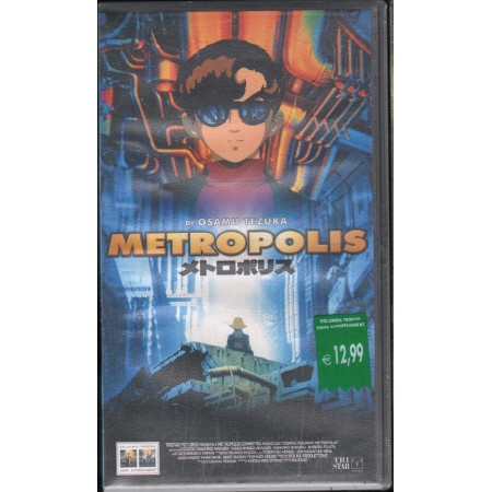 Metropolis VHS Osamu Tezuka Univideo - CC74142 Sigillato