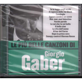 Giorgio Gaber CD Le Piu' Belle Canzoni Di / Warner 5050467-8363-2-7 Sigillato Giorgio Gaber - Le Piu' Belle Canzoni Di / Warner 5050467836327