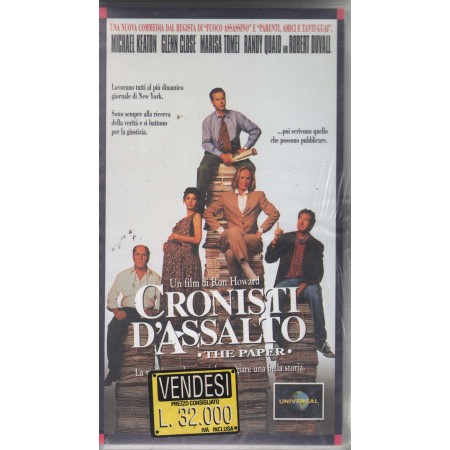 Cronisti D'Assalto VHS Ron Howard Univideo - UVS70459 Sigillato