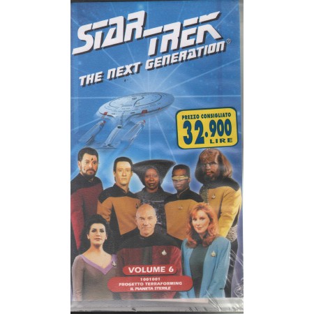 Star Trek: The Next Generation Vol. 6 VHS Univideo - PVS70666 Sigillato