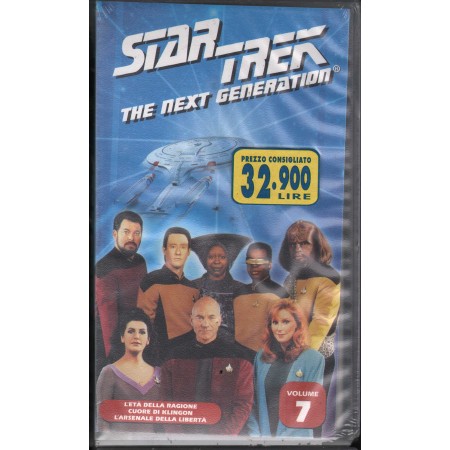 Star Trek: The Next Generation Vol. 7 VHS Univideo - PVS70667 Sigillato