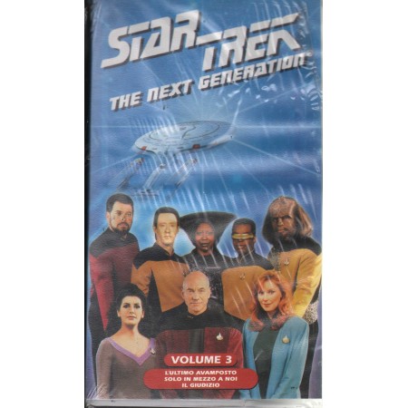 Star Trek The Next Ge. Vol. 3 VHS Richard Colla Univideo PVS70663 Sigillato