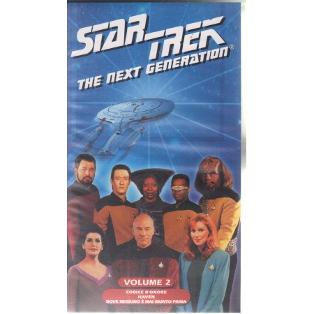 Star Trek: The Next Generation Vol. 2 VHS Univideo - PVS70662 Sigillato