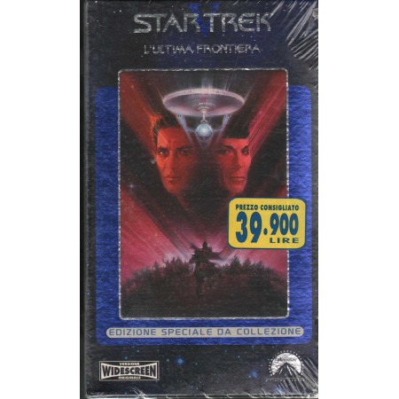 Star Trek V - L'Ultima Frontiera VHS William Shatner Univideo - PVS70772 Sigillato