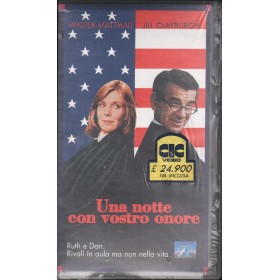 Una Notte Con Vostro Onore VHS Ronald Neame Univideo - PVS70236 Sigillato Una Notte Con Vostro Onore VHS Ronald Neame Univideo - PVS70236 Sigillato