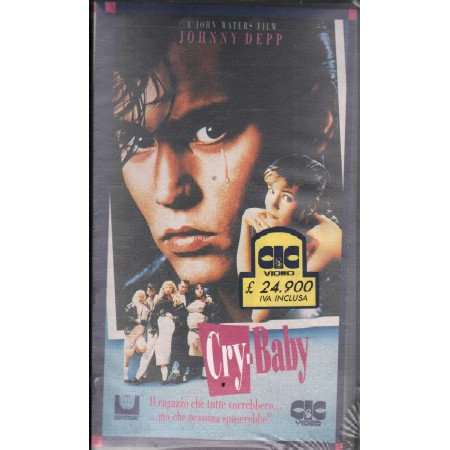 Cry Baby VHS John Waters Univideo - UVS70228 Sigillato