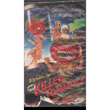 Killer Tomatoes: Ritorno Dei Pomodori Assassini VHS De Bello Sigillato