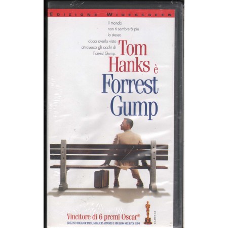 Forrest Gump VHS Robert Zemeckis Univideo - PVS71063 Sigillato