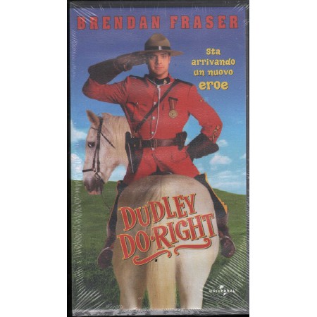 Dudley Do Right VHS Hugh Wilson Univideo - 9029353 Sigillato