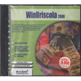 Win Briscola 2000 CD ROM Evviva Software - CD6070 Sigillato Win Briscola 2000 CD ROM Evviva Software - CD6070 Sigillato