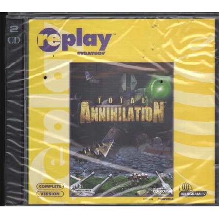 RePlay: Total Annihilation CD ROM Infogrames - 3546430010624 Sigillato