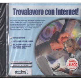 Trovalavoro Con Internet CD ROM Evviva Software - CD6062 Sigillato Trovalavoro Con Internet CD ROM Evviva Software - CD6062 Sigillato