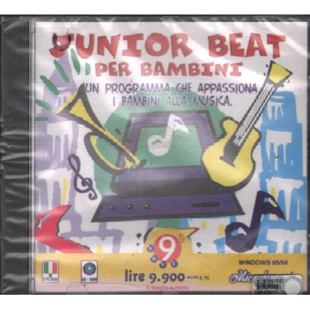 Junior Beat Per Bambini CD ROM Microforum - 8021639000300 Sigillato