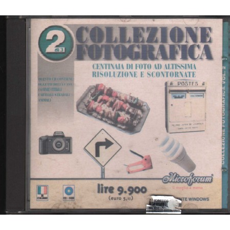 Collezione Fotografica Vol. 2 CD ROM Microforum - 8021639001772 Nuovo