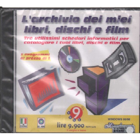 L'Archivio Dei Miei Libri, Dischi E Film CD ROM Microforum - 8021639001246 Sigillato